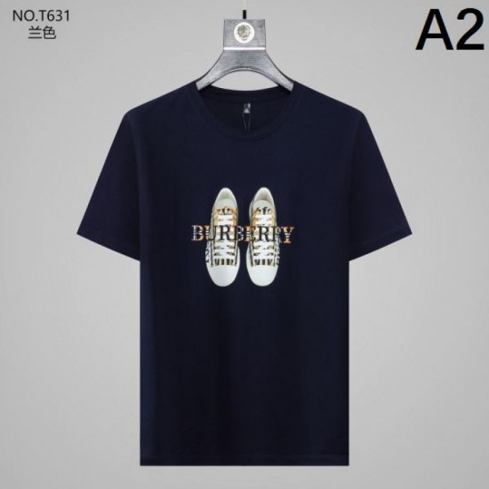 2024SS Spring/Summer Essentials BURBERRY Short Sleeve T-Shirt 2024SS Spring/Summer Essentials BURBERRY Short Sleeve T-Shirt