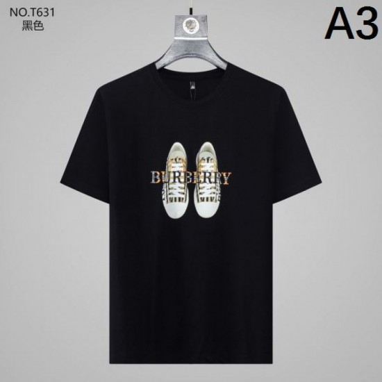2024SS Spring/Summer Essentials BURBERRY Short Sleeve T-Shirt 2024SS Spring/Summer Essentials BURBERRY Short Sleeve T-Shirt