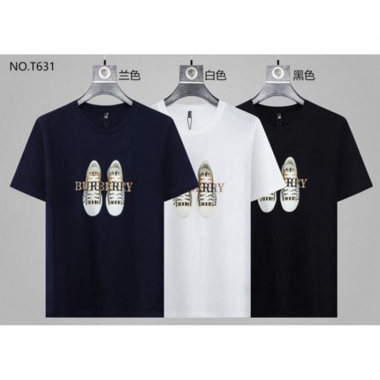 2024SS Spring/Summer Essentials BURBERRY Short Sleeve T-Shirt 2024SS Spring/Summer Essentials BURBERRY Short Sleeve T-Shirt