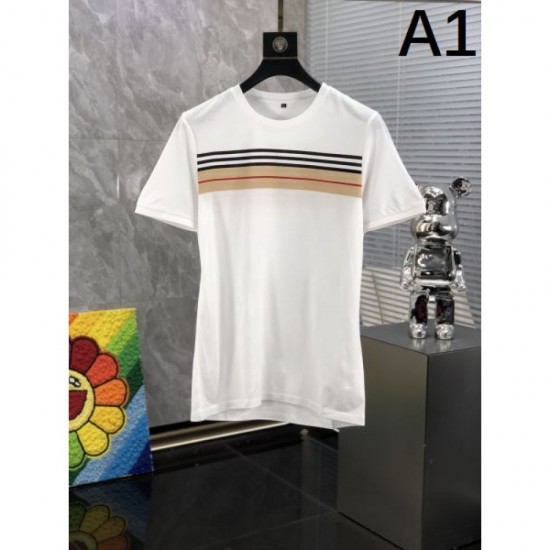 2024SS BURBERRY Short-sleeved T-shirt to liven up your summer mood 2024SS BURBERRY Short-sleeved T-shirt to liven up your summer mood