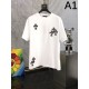 2024SS Spring New Items CHROME HEARTS Short Sleeve T-shirt 2024SS Spring New Items CHROME HEARTS Short Sleeve T-shirt