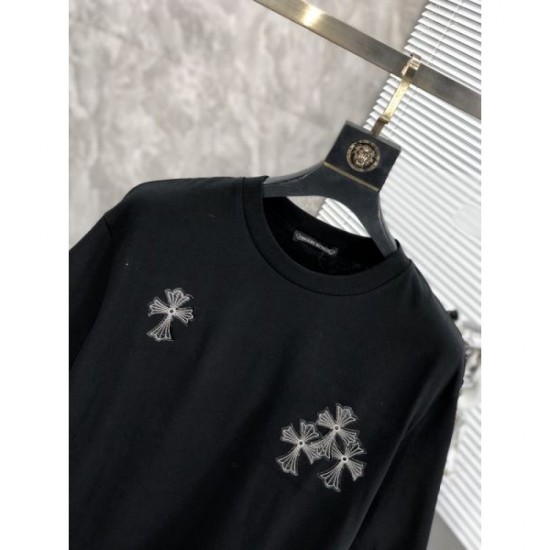 2024SS Spring New Items CHROME HEARTS Short Sleeve T-shirt 2024SS Spring New Items CHROME HEARTS Short Sleeve T-shirt