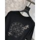 2024SS Spring New Items CHROME HEARTS Short Sleeve T-shirt 2024SS Spring New Items CHROME HEARTS Short Sleeve T-shirt