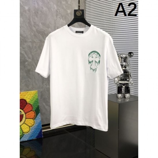 2024SS This Summer No. 1 CHROME HEARTS Short Sleeve T-shirt 2024SS This Summer No. 1 CHROME HEARTS Short Sleeve T-shirt