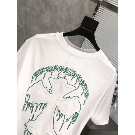 2024SS This Summer No. 1 CHROME HEARTS Short Sleeve T-shirt 2024SS This Summer No. 1 CHROME HEARTS Short Sleeve T-shirt