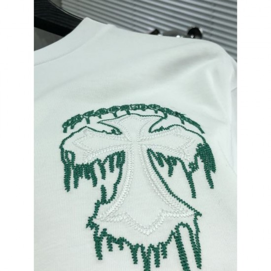 2024SS This Summer No. 1 CHROME HEARTS Short Sleeve T-shirt 2024SS This Summer No. 1 CHROME HEARTS Short Sleeve T-shirt