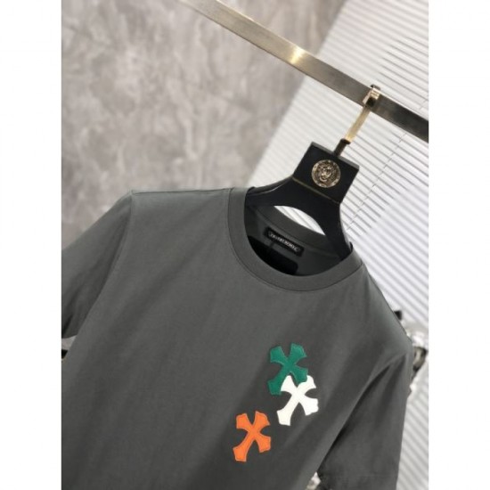 2024SS Easy to wear colors CHROME HEARTS Short sleeve T-shirt 2024SS Easy to wear colors CHROME HEARTS Short sleeve T-shirt
