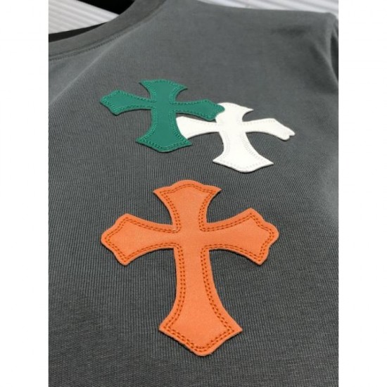 2024SS Easy to wear colors CHROME HEARTS Short sleeve T-shirt 2024SS Easy to wear colors CHROME HEARTS Short sleeve T-shirt