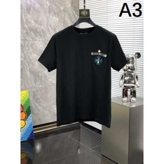 2024SS Spring must be sold out CHROME HEARTS Short sleeve T-shirt 2024SS Spring must be sold out CHROME HEARTS Short sleeve T-shirt