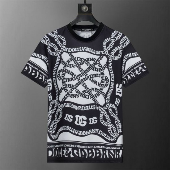 2024SS Summer Great DOLCE & GABBANA Dolce & Gabbana Short Sleeve T-shirt 2024SS Summer Great DOLCE & GABBANA Dolce & Gabbana Short Sleeve T-shirt