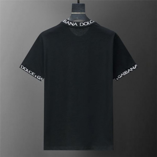 2024SS Hot Topic DOLCE & GABBANA Dolce & Gabbana Short Sleeve T-shirt 2024SS Hot Topic DOLCE & GABBANA Dolce & Gabbana Short Sleeve T-shirt