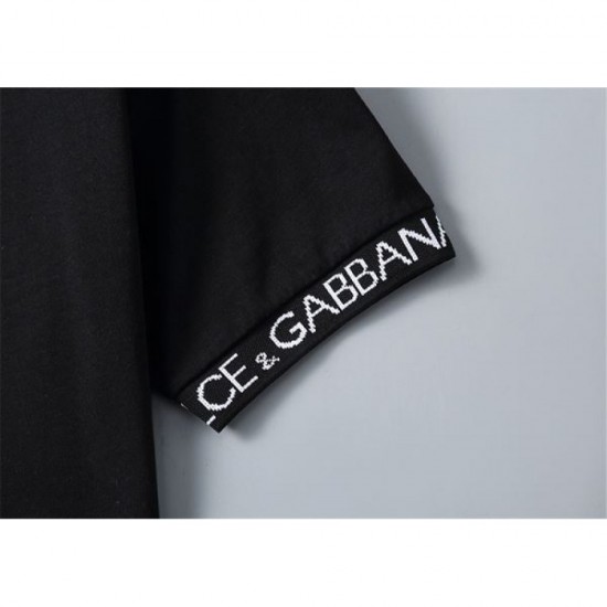 2024SS Hot Topic DOLCE & GABBANA Dolce & Gabbana Short Sleeve T-shirt 2024SS Hot Topic DOLCE & GABBANA Dolce & Gabbana Short Sleeve T-shirt