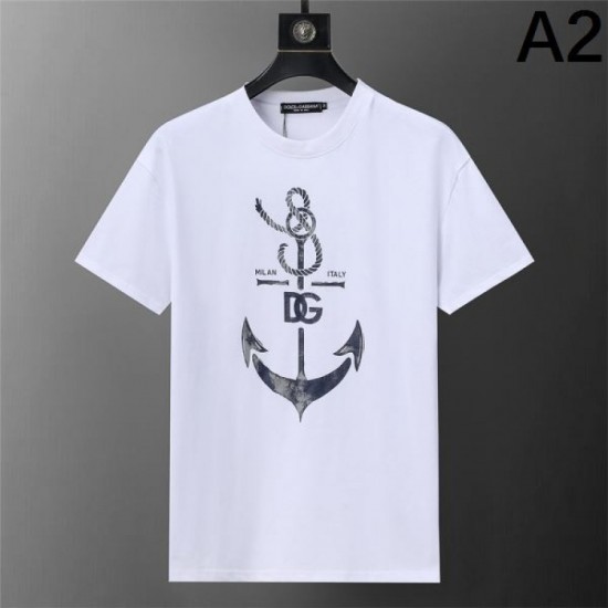 2024SS Extremely Popular DOLCE & GABBANA Dolce & Gabbana Short Sleeve T-shirt 2024SS Extremely Popular DOLCE & GABBANA Dolce & Gabbana Short Sleeve T-shirt