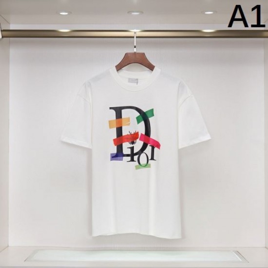 2024SS Popular Let Shop DIOR Dior Short Sleeve T-shirt 2024SS Popular Let Shop DIOR Dior Short Sleeve T-shirt