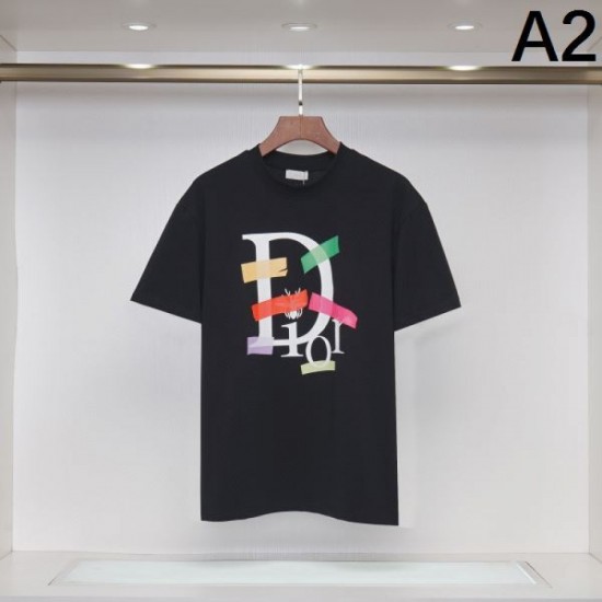 2024SS Popular Let Shop DIOR Dior Short Sleeve T-shirt 2024SS Popular Let Shop DIOR Dior Short Sleeve T-shirt