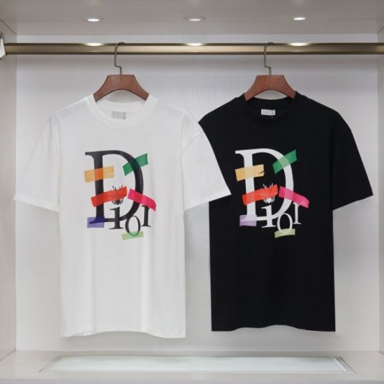 2024SS Popular Let Shop DIOR Dior Short Sleeve T-shirt 2024SS Popular Let Shop DIOR Dior Short Sleeve T-shirt