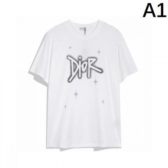 2024SS Perfect item for summer DIOR Short sleeve T-shirt 2024SS Perfect item for summer DIOR Short sleeve T-shirt