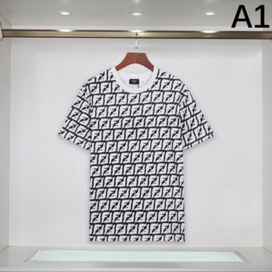 2024SS Charming Style FENDI Short Sleeve T-Shirt 2024SS Charming Style FENDI Short Sleeve T-Shirt