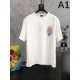 2024SS Summer new item that will be out of stock FENDI Short sleeve T-shirt 2024SS Summer new item that will be out of stock FENDI Short sleeve T-shirt