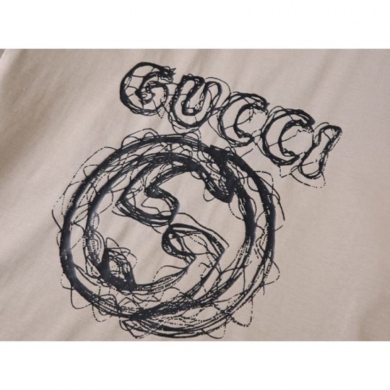 2024SS This season's brand GUCCI Gucci short sleeve T-shirt 2024SS This season's brand GUCCI Gucci short sleeve T-shirt