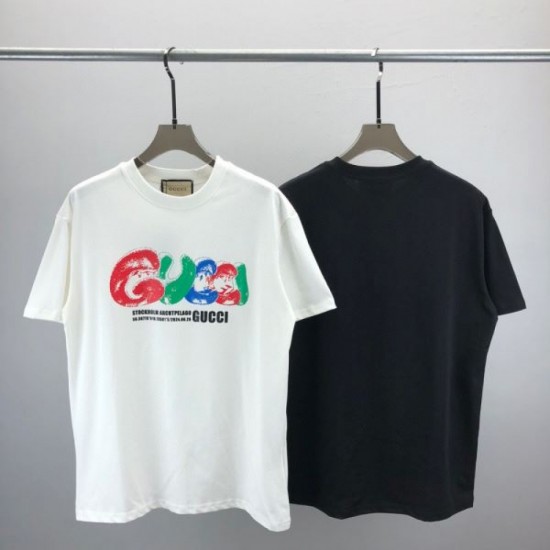 2024SS Gucci Short Sleeve T-Shirt Used by Highly Sensitive Celebrities 2024SS Gucci Short Sleeve T-Shirt Used by Highly Sensitive Celebrities