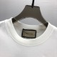 2024SS Gucci Short Sleeve T-Shirt Used by Highly Sensitive Celebrities 2024SS Gucci Short Sleeve T-Shirt Used by Highly Sensitive Celebrities