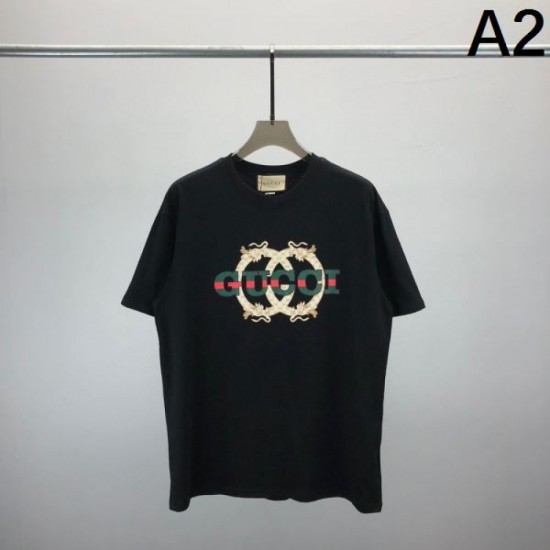 2024SS Latest brand new items are hot GUCCI Gucci short sleeve T-shirt 2024SS Latest brand new items are hot GUCCI Gucci short sleeve T-shirt