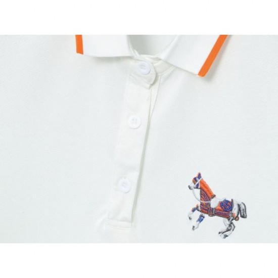 2024SS Style that can be used for summer HERMES Short sleeve T-shirt 2024SS Style that can be used for summer HERMES Short sleeve T-shirt