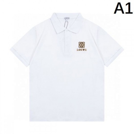 2024SS Summer new item that is sure to be a hit this season LOEWE Short sleeve T-shirt 2024SS Summer new item that is sure to be a hit this season LOEWE Short sleeve T-shirt