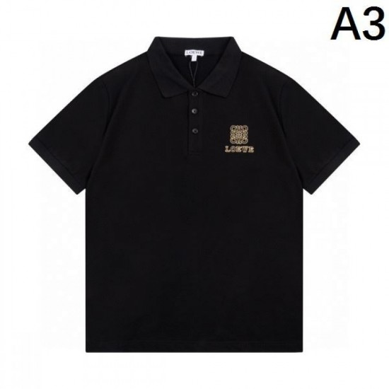 2024SS Summer new item that is sure to be a hit this season LOEWE Short sleeve T-shirt 2024SS Summer new item that is sure to be a hit this season LOEWE Short sleeve T-shirt