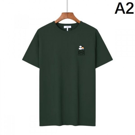 2024SS This summer's must-have item LOEWE Short sleeve T-shirt 2024SS This summer's must-have item LOEWE Short sleeve T-shirt