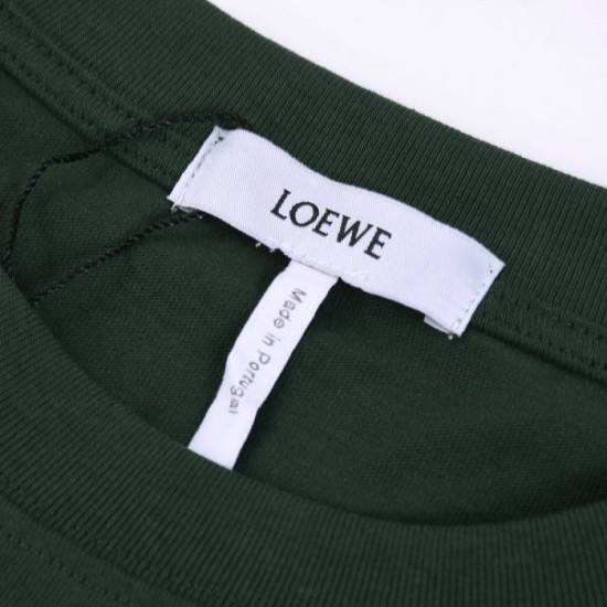 2024SS This summer's must-have item LOEWE Short sleeve T-shirt 2024SS This summer's must-have item LOEWE Short sleeve T-shirt