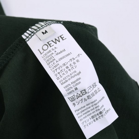 2024SS This summer's must-have item LOEWE Short sleeve T-shirt 2024SS This summer's must-have item LOEWE Short sleeve T-shirt