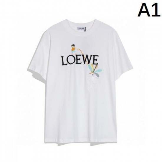 2024SS Eye-catching style this summer LOEWE Short sleeve T-shirt 2024SS Eye-catching style this summer LOEWE Short sleeve T-shirt