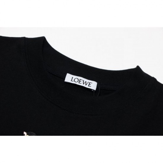 2024SS Eye-catching style this summer LOEWE Short sleeve T-shirt 2024SS Eye-catching style this summer LOEWE Short sleeve T-shirt