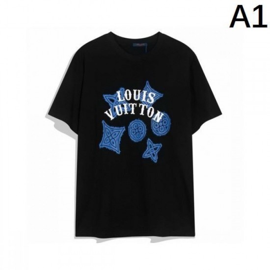 2024SS Spring/Summer New Release LOUIS VUITTON Short Sleeve T-Shirt 2024SS Spring/Summer New Release LOUIS VUITTON Short Sleeve T-Shirt