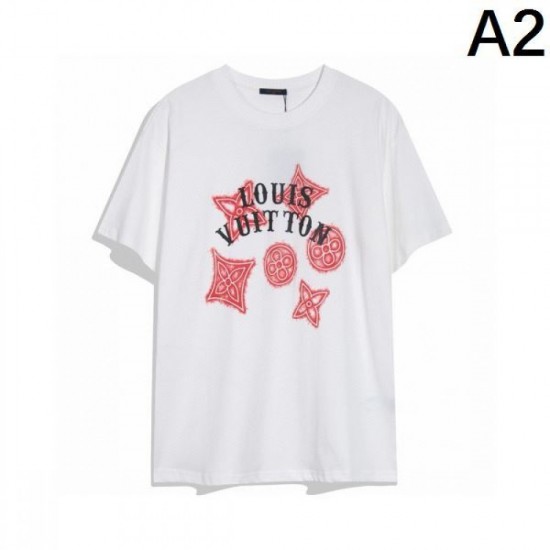2024SS Spring/Summer New Release LOUIS VUITTON Short Sleeve T-Shirt 2024SS Spring/Summer New Release LOUIS VUITTON Short Sleeve T-Shirt