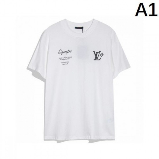 2024SS Trendy LOUIS VUITTON Short sleeve T-shirt 2024SS Trendy LOUIS VUITTON Short sleeve T-shirt
