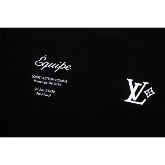 2024SS Trendy LOUIS VUITTON Short sleeve T-shirt 2024SS Trendy LOUIS VUITTON Short sleeve T-shirt
