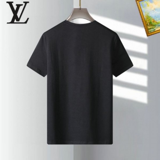 2024SS Adult-like texture LOUIS VUITTON Short sleeve T-shirt 2024SS Adult-like texture LOUIS VUITTON Short sleeve T-shirt