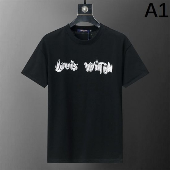 2024SS Overwhelming approval rating LOUIS VUITTON Short sleeve T-shirt 2024SS Overwhelming approval rating LOUIS VUITTON Short sleeve T-shirt