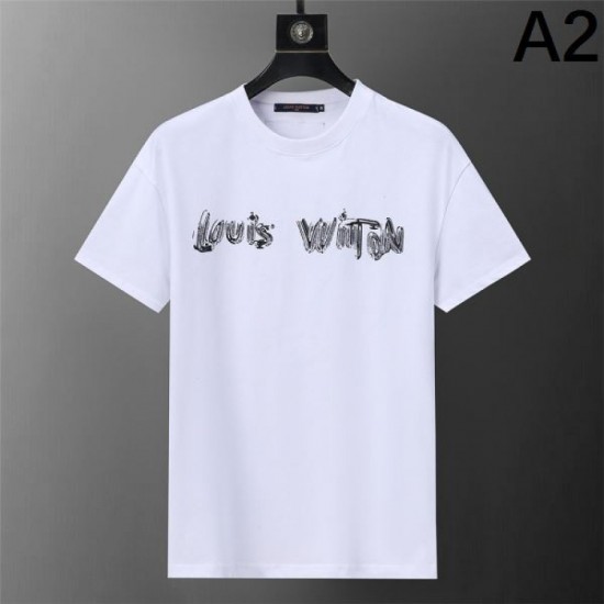 2024SS Overwhelming approval rating LOUIS VUITTON Short sleeve T-shirt 2024SS Overwhelming approval rating LOUIS VUITTON Short sleeve T-shirt
