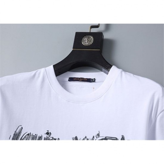 2024SS Overwhelming approval rating LOUIS VUITTON Short sleeve T-shirt 2024SS Overwhelming approval rating LOUIS VUITTON Short sleeve T-shirt