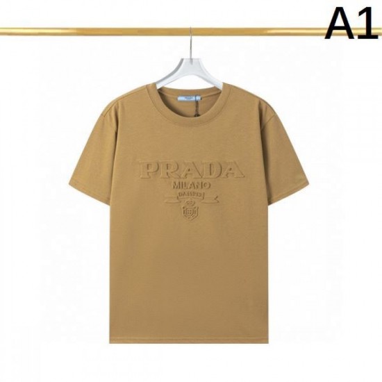 2024SS Summer new products that will make you fall in love PRADA Short sleeve T-shirt 2024SS Summer new products that will make you fall in love PRADA Short sleeve T-shirt