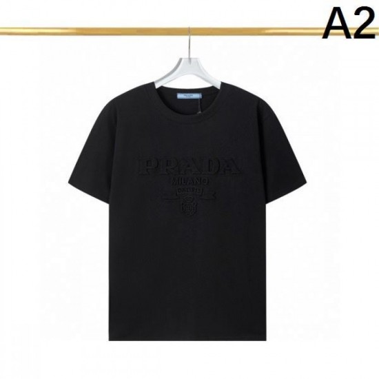 2024SS Summer new products that will make you fall in love PRADA Short sleeve T-shirt 2024SS Summer new products that will make you fall in love PRADA Short sleeve T-shirt