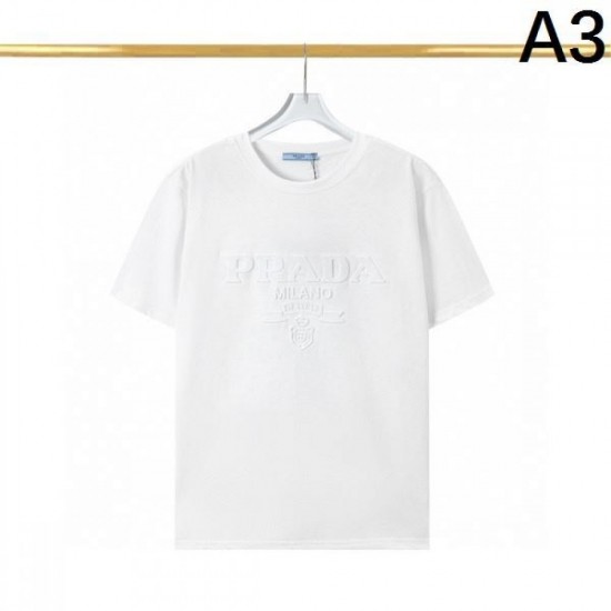 2024SS Summer new products that will make you fall in love PRADA Short sleeve T-shirt 2024SS Summer new products that will make you fall in love PRADA Short sleeve T-shirt