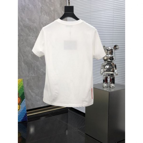 2024SS New Summer New Releases PRADA Short Sleeve T-Shirt 2024SS New Summer New Releases PRADA Short Sleeve T-Shirt