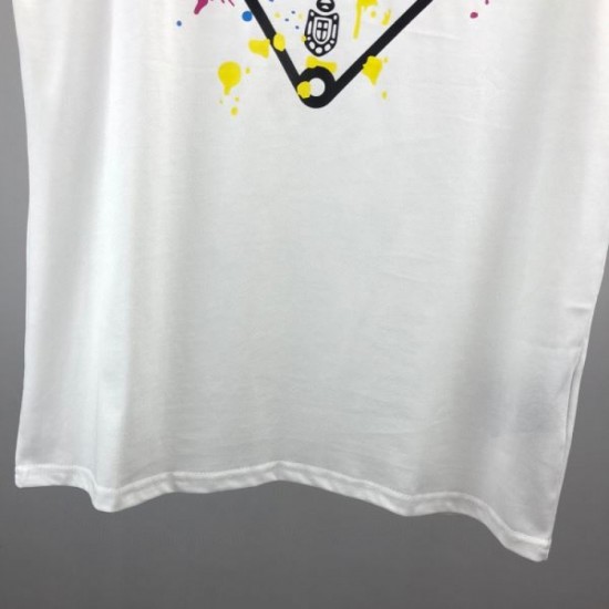 2024SS This season's explosively popular standard product PRADA Short sleeve T-shirt 2024SS This season's explosively popular standard product PRADA Short sleeve T-shirt
