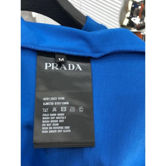 2024SS Only 1 item available! VIP customer sale PRADA Prada short sleeve T-shirt 2024SS Only 1 item available! VIP customer sale PRADA Prada short sleeve T-shirt