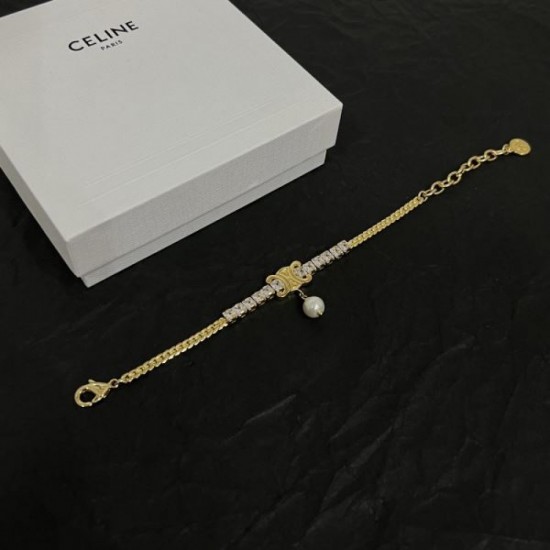 CELINE Eye-catching style this summer 2024SS bracelet CELINE Eye-catching style this summer 2024SS bracelet